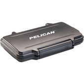 Pelican 0915 Memory Card Case for 12 SD, 6 miniSD, and 6 microSD Cards (Black)