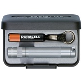 Maglite Solitaire 1-Cell AAA Flashlight with Presentation Box (Grey)