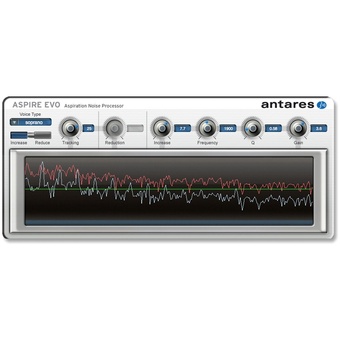 Antares Audio Technologies ASPIRE Evo - Aspiration Noise Processor Plug-In (Download)