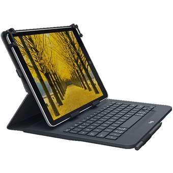 Logitech Universal Folio with Bluetooth Keyboard for 9"-10" Tablets