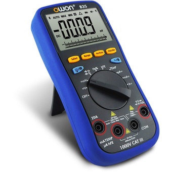 OWON Professional Bluetooth Digital Multimeter with True-RMS & Offline-Recording