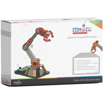 STEM3DKits MIRA 5 Axis Mini Industrial Robot Arm