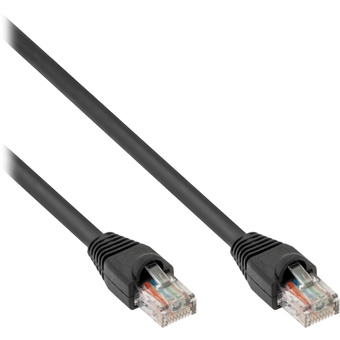 Pearstone Cat 5e Snagless Patch Cable (1', Black)