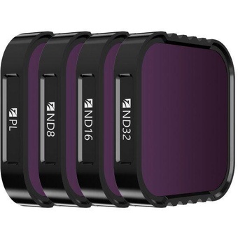 Freewell 4K Series Standard Day Filter Set for GoPro HERO 9/10 Black Black (4-Pack)