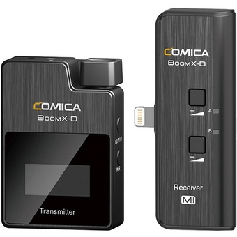 Comica Audio BoomX-D MI1 Ultracompact Digital Wireless Microphone System for iOS