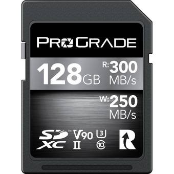 ProGrade Digital 128GB UHS-II SDXC V90 Memory Card