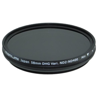 Marumi 58mm Variable Neutral Density ND2 - ND400 DHG filter