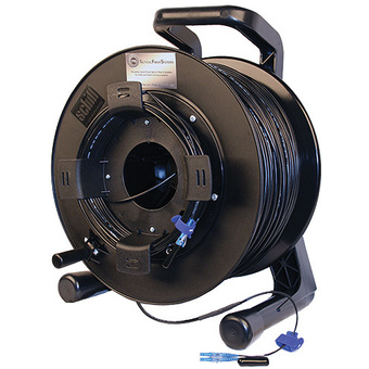 Tactical Fiber Systems Single-Mode Two-Fiber Cable on Reel with LC Connectors (500 ft)