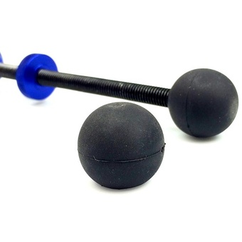Glidetrack Black Rubber Balls