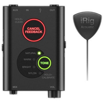 IK Multimedia iRig Acoustic Stage - Digital Microphone System for Acoustic Guitar