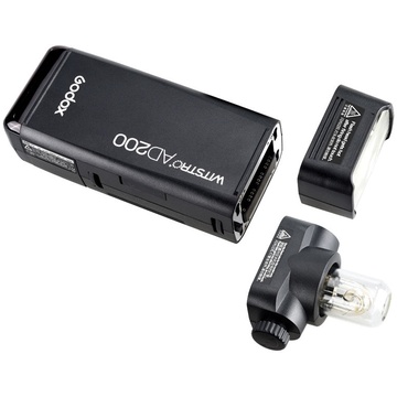 Godox AD200 TTL Pocket Flash with X1T-N Trigger Kit for Nikon Cameras