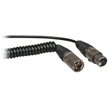 K-Tek K-4NN XLR Male to XLR Female Coiled Cable (102 mm)