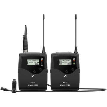 Sennheiser EW 512P G4 Pro Camera Wireless System with MKE-2 Gold Lavalier Microphone (AW+ Band)
