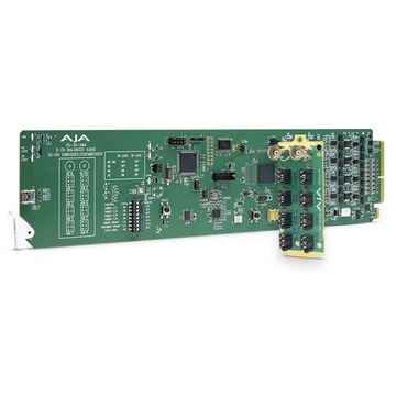 AJA 8-Channel openGear 3G-SDI Analog Audio Embedder/Disembedder with DashBoard support