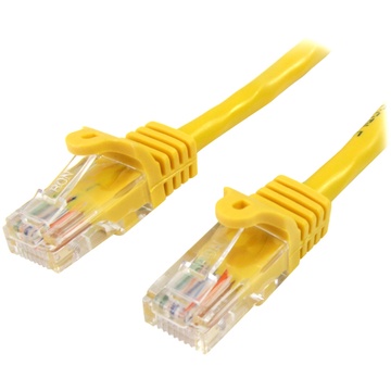 StarTech Snagless UTP Cat5e Patch Cable (Yellow, 2m)
