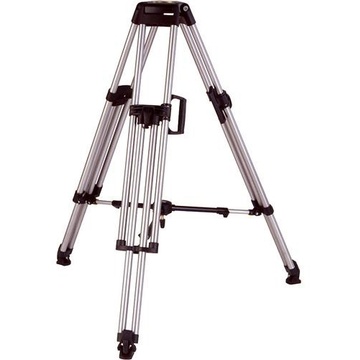 Miller 943A HD 1-St Alloy Tripod with Mid-Level Spreader (993) and Rubber Feet (478)