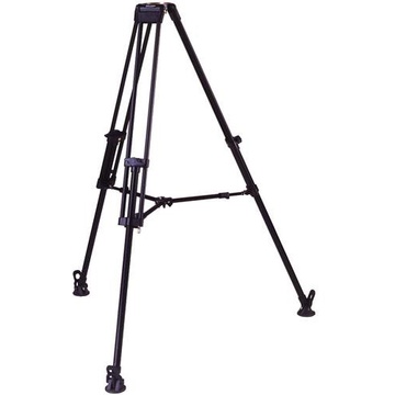Miller 440A Toggle LW Alloy Tripod with Above Ground Spreader (835) and Rubber Feet (550)
