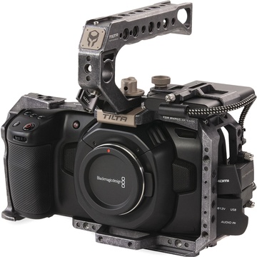 Tilta Camera Cage for Blackmagic Design Pocket Cinema Camera 4K/6K (Basic Kit, Tactical Grey)