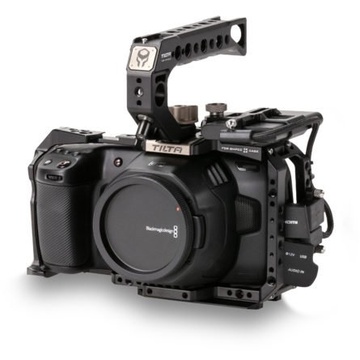 Tilta Camera Cage for Blackmagic Design Pocket Cinema Camera 4K/6K (Basic Kit, Black)
