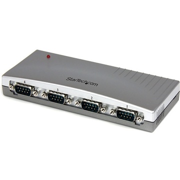 StarTech 4-Port USB to RS-232 Serial DB-9 Adapter Hub