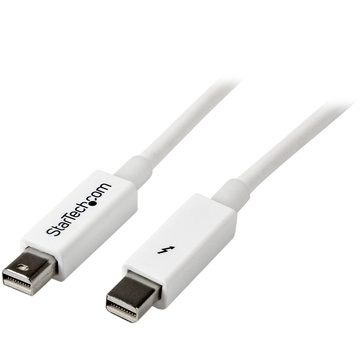 StarTech Thunderbolt Cable M/M (White, 2m)