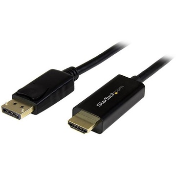 StarTech DisplayPort Male to HDMI Male Cable (1m)
