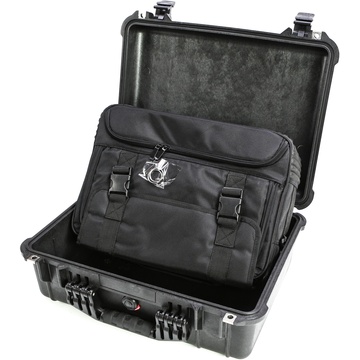 Pelican 1526 Case with Convertible Bag (Black)