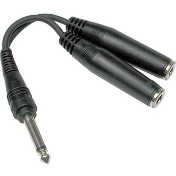 Hosa YPP-111 6.5mm Splitter Cable