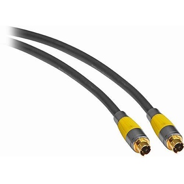 Pearstone Gold Series Premium S-Video Male to S-Video Male Video Cable - 50' (15.2 m)