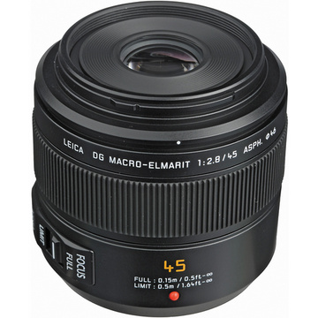 Panasonic Leica DG Macro-Elmarit - 45mm Lens
