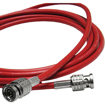 Canare 2' L-3CFW RG59 HD-SDI Coaxial Cable with Male BNCs (Red)