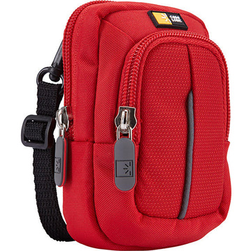 Case Logic DCB-302 Compact Camera Dual-Pocket Case (Red)