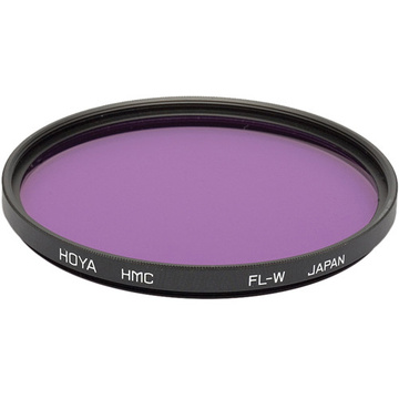 Hoya 55mm FL-W Fluorescent Hoya Multi-Coated (HMC) Glass Filter for Daylight Film