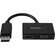 StarTech 2-in-1 DisplayPort to HDMI or VGA Travel A/V Adapter (Black)
