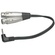 Hosa CYX-401F 3.5mm to XLR Y-Cable 1ft
