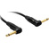 Hosa CGK-001.5RR Right Angle 1/4" Plug Male to Right Angle 1/4" Plug Male Edge Guitar Cable (18")