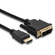 Hosa HDMD-410 Standard Speed HDMI Male to DVI-D Male Cable (10')
