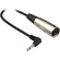Hosa XVM-305M 3.5mm Mini Angled Male to XLR Male Cable - 5'