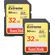 SanDisk 32GB Extreme UHS-I U3 SDHC Memory Card (Class 10, 2-Pack)