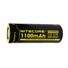 NITECORE NI18490A Flat Top Li-Ion Rechargeable IMR 18490 Battery (1100mAh)
