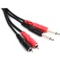 Hosa CPR-201 1/4'' to RCA Cable 1m (Molded Plugs)