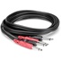 Hosa CPP-203 Dual 6.5mm TS Jack Cable 3m