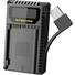 NITECORE UNK2 Dual-Slot USB Charger for Nikon EN-EL15 Batteries