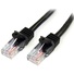 StarTech Snagless UTP Cat5e Patch Cable (Black, 2m)