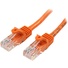 StarTech Snagless UTP Cat5e Patch Cable (Orange, 2m)