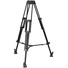 Miller 402A Toggle 2-St Alloy Tripod with Above Ground Spreader (508) and Rubber Feet (550)