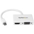 StarTech 2-in-1 Mini DisplayPort to HDMI/VGA Travel Adapter Converter (White)