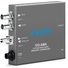 AJA 12G-SDI Input and Output up to 4K/UltraHD With ST Fiber Receiver