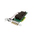 AJA CRV44-T-NF 8-Lane Pcie 2.0, 4x SDI, Independently Configurable (Fanless Version)