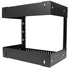 StarTech 8 RU Open-Frame Wall Mount Equipment Rack with Adjustable Depth (Black)